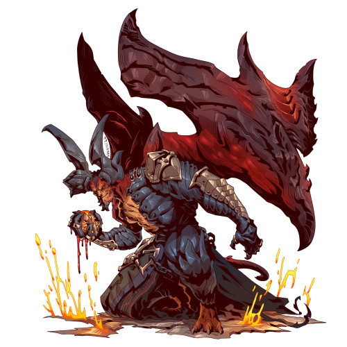 thecollectibles:  Fanart: Darksiders by  Sean Kyle Manaloto  