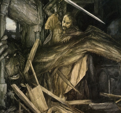 XXX transylmania:  Alan Lee - The Mabinogion photo