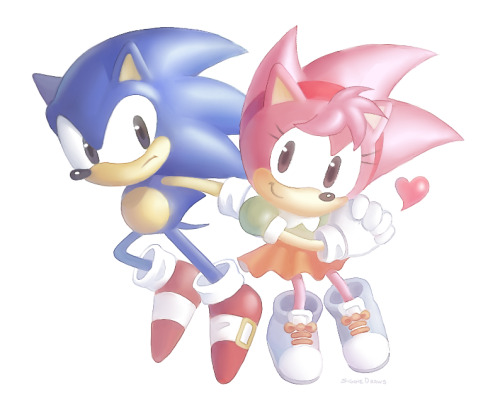 Sonic The Hedgeblog on X: Concept artwork for Amy Rose for 'Sonic CD' on  the Mega CD.   / X