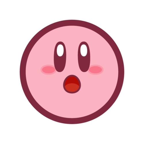 thevideogameartarchive:Artwork of Kirby from ‘Kirby’s Canvas Curse’ on the Nintendo DS.