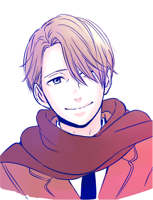 yuurionaisu: Ichigo Takano (creator/mangaka of Orange) posted her own illustrations of Viktor and Yurio on Twitter.  “I’m also watching Yuri!!! on Ice. I like Viktor.”“I also like Yurio-kun. He’s very cute.”  