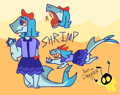 bugsinspace: help[DON’T LIKE IF YOU AREN’T GOING TO REBLOG] Shrimp is my favorite