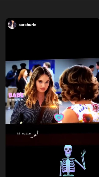 Instagram: sarahurie &amp; debbyryan