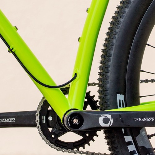 hazagram: Our latest #yoeddy prototype is on the @wildernesstrailbikes stand @seaotterclassic until 