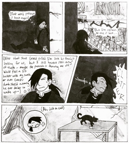 humming-fly:My complete inktober minicomic “Funny feeling”- I always like having fun with the last w