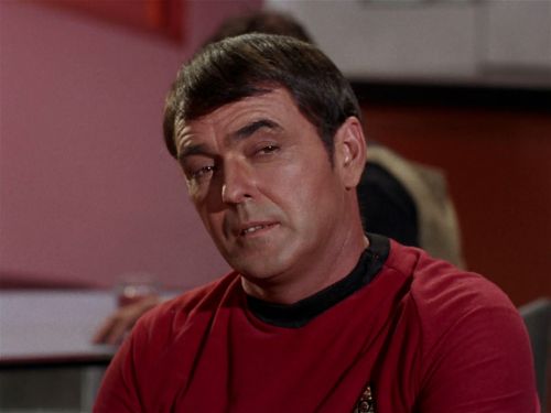 classictrek:In Starlog #94, James Doohan recalls the story of how he was cast on Star Trek, and it a