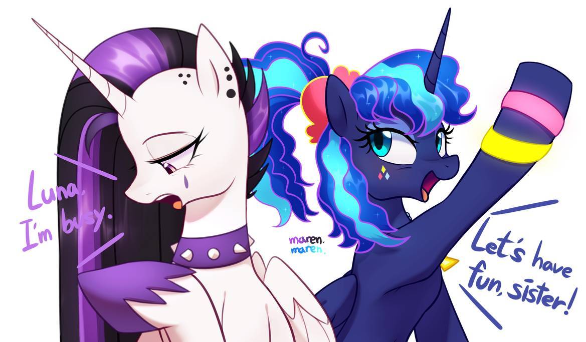 marenlicious:   Royal sister by Marenlicious   