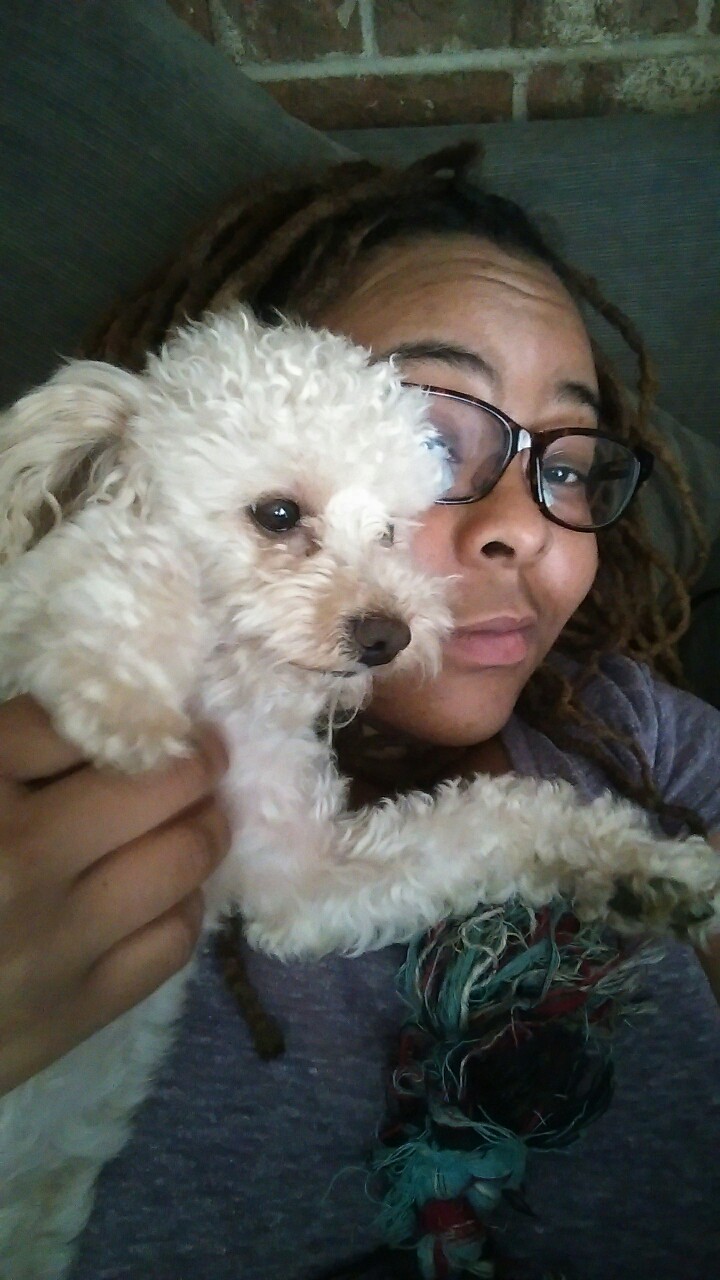 yourpunkassbookjockey:  He doesn’t understand personal space 🐩🌌  Definitely