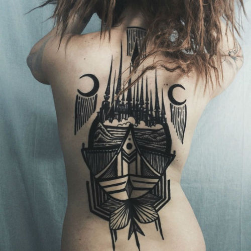 thievinggenius:  Tattoos done by Thieves of Tower. https://instagram.com/thievesoftower/ 