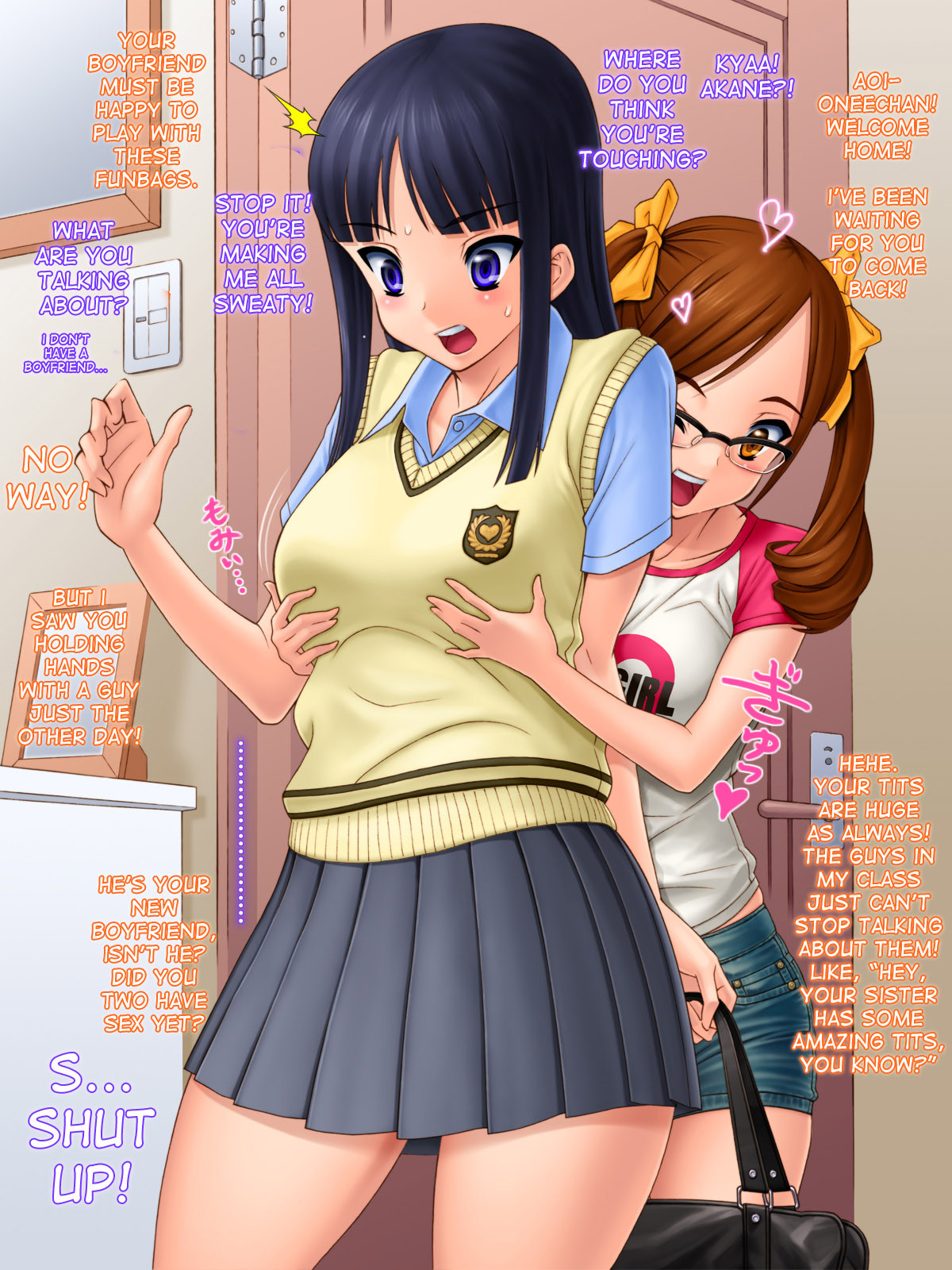 liveforfuta:  Futanari Shimai no Shimai-pan part 1 