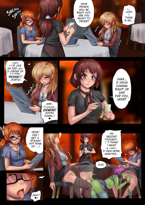 animeflux:  Finally all done with this comic page commission! Make sure to click for a bigger version (cuz details n’ such).  