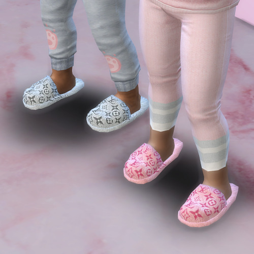 Toddlers LV SlippersNow on my Patreon DOWNLOADEarly access - Public 28th March.