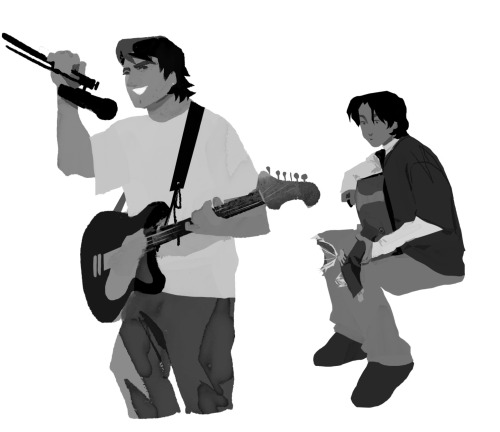 Musician Dick N Tim Doodles