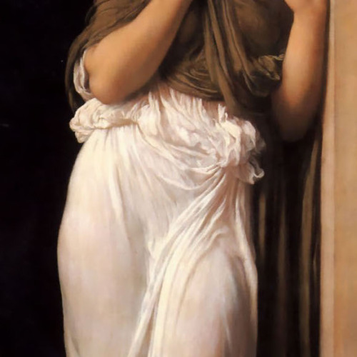 therepublicofletters:Details of paintings by Frederic Leighton