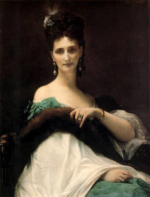 The Comtesse de Keller by Alexandre Cabanel, 1873