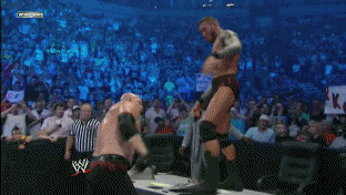 shieldgirlwwe:  Lmaoo he know that shit hurt .