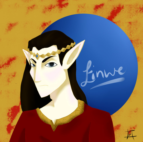 telemiel: I drew a young Finwe (he probably just came back to Cuiviénen from visiting Aman), 