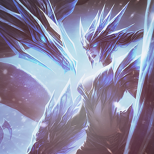 m-ashiro-deactivated20160612:  { 16 / ? } Favourite LoL Splash Art: Ice Drake Shyvana