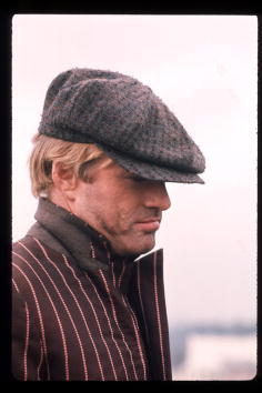 livviedehavilland:Robert Redford on the set of “The Sting”, 1973