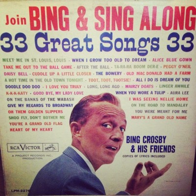 Southport Antique Mall find!! Bing! #bingcrosby #record #lp