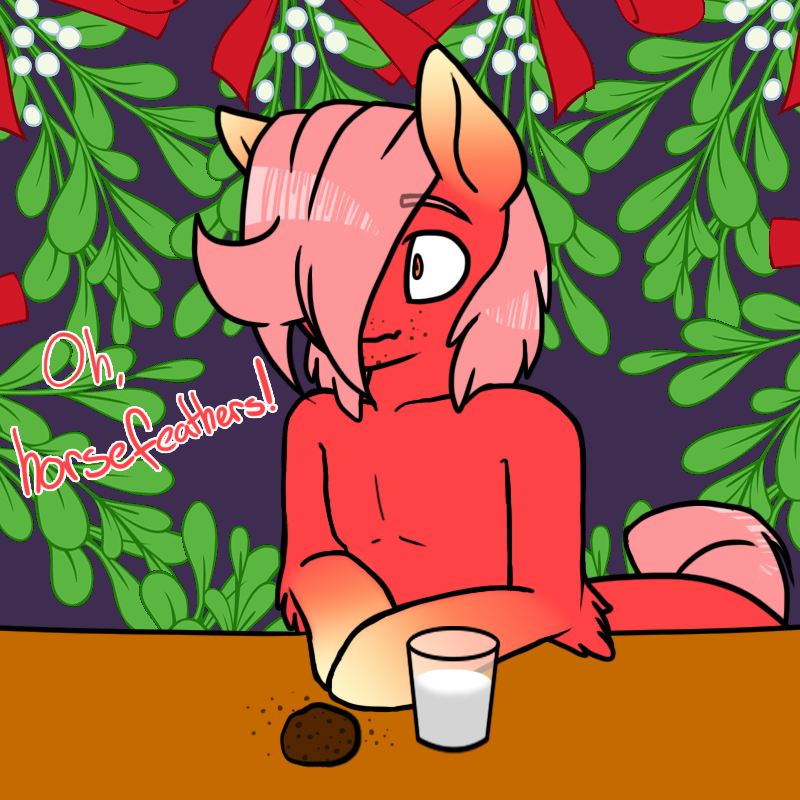 popsicle-answers:  [send me an ask saying mistletoe and you get a chance of kissing