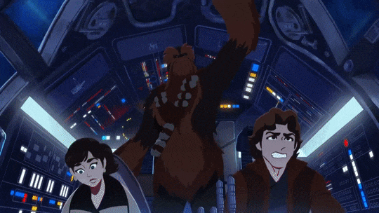 gffa: Star Wars: Galaxy of Adventures | Chewbacca - “Wookiee Warrior” “Since when 