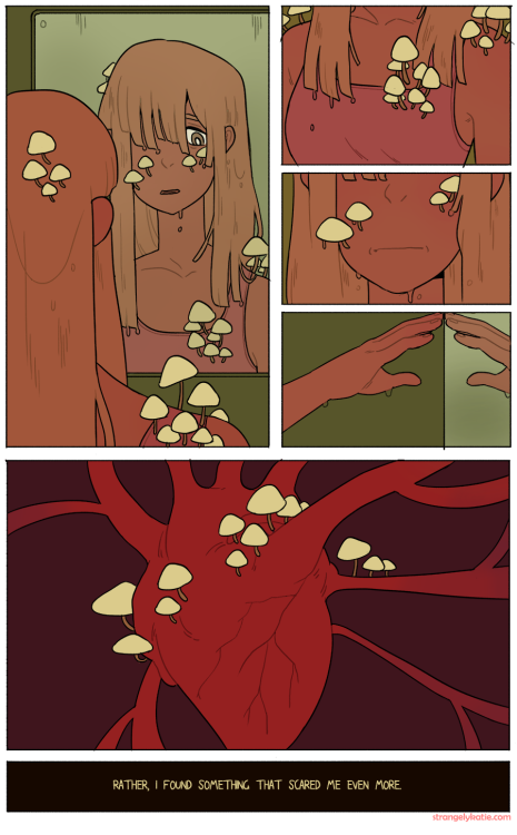 strangelykatie: A comic about mushrooms, and other stuff I guess. Not (very) autobiographical. If yo