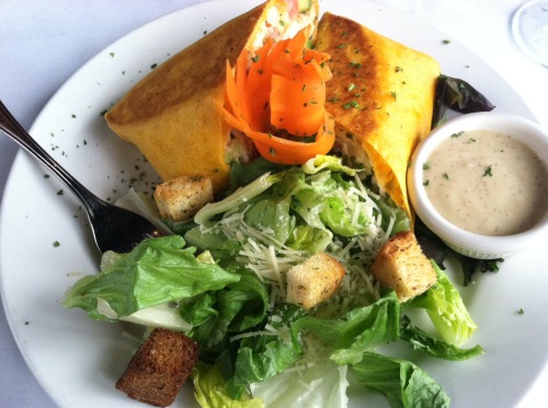 hellobreadbreakers:  Duck egg rolls, burger with the farm (cheddar, bacon, and fried egg), and fish tacos at Club Soda in Fort Wayne. I settled on Fort Wayne as a birthday day trip because Carole Lombard was born there. If you don’t know her work,