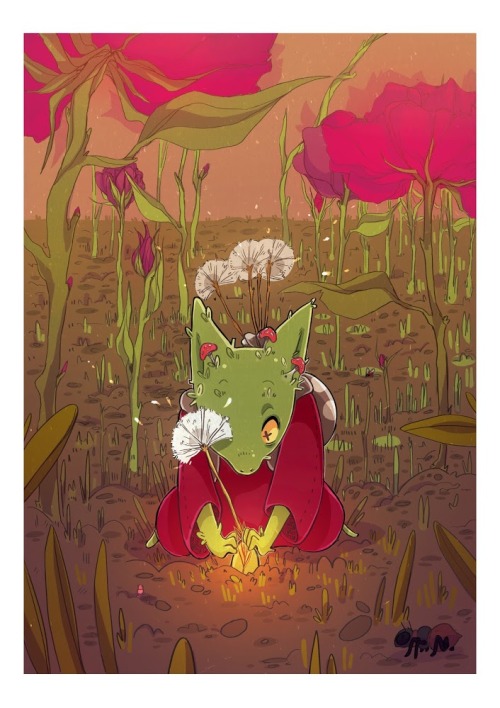 that one time i had to draw 4 illiustrations in 5 days : oo &ldquo;this is a story about a forest/na