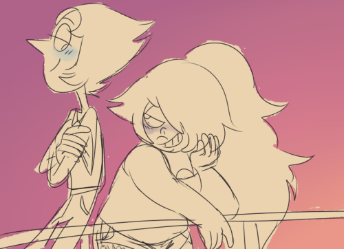 witchysheep:  a quick pearlmethyst doodle <3 