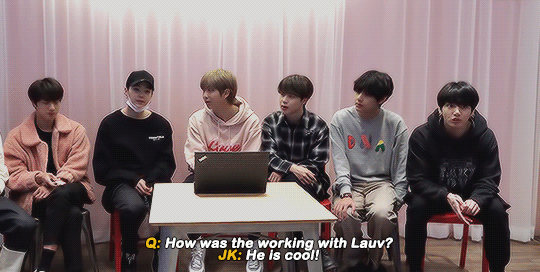 Jungkook Confessing His Love For Lauv (trans)