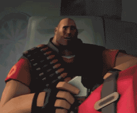 tf2-daesdemona:  LOOK AT HIM &ldquo;is this sandvich good? Oh fuck it i’ll