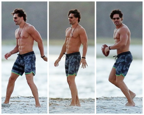 vispreeve:  Joe Manganiello on the set of “Magic Mike XXL” (October 2014) 