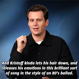 Jonathan Groff On Kristoffs Big Ballad In Frozen 2,Lost In The Woods (video)