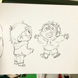 Dannyducker:  Found Some Old Chloe Drawings Yesterday While Organizing My Work Area!