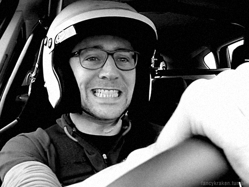 fancykraken:   Some dork driving a reasonably priced car in the rain.  Tom Hiddleston on Top Gear [x] 