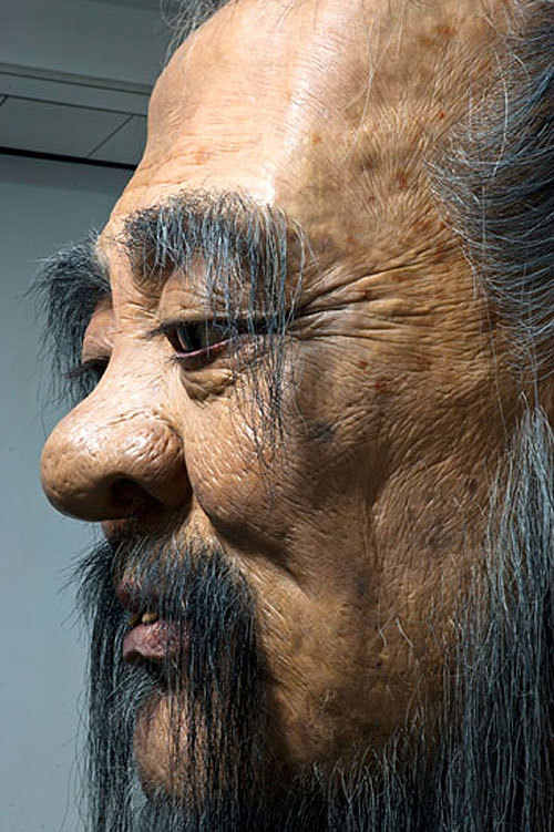 contemporary-art-blog:Zhang Huan, Q Confucius No.2, 2011