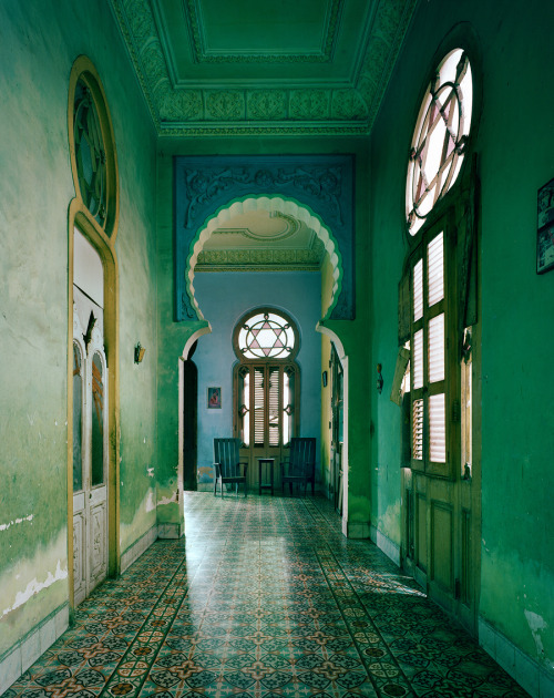 redlipstickresurrected: Michael Eastman (American, b. 1947, St. Louis, MO, USA) - 1: Green Interior,