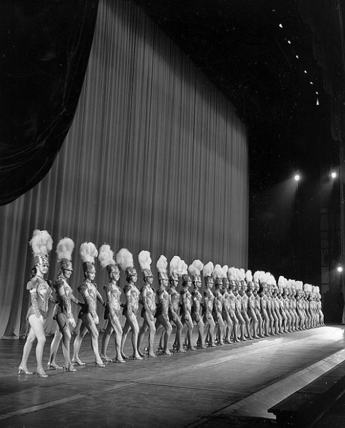 fuckyeahvintage-retro:The Radio City Music Hall ’Rockettes Girls’, 1946-68 © Russell Markert