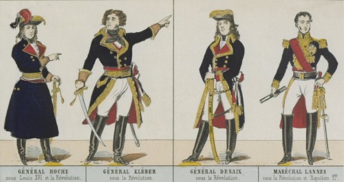 Great French military heroes of the 18th and 19th centuries