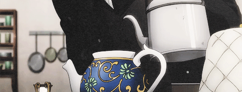  A butler’s mornings begin early.  He must start work before anyone else, ironing