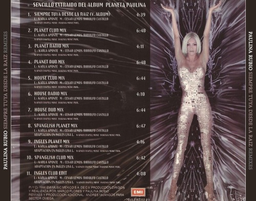 fileformat:  siempre tuya desde la raiz (remixes) mexico 1996
