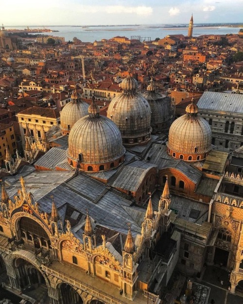 arthistoryfeed:St. Mark’s Basilica in #Venice, #Italy. https://www.instagram.com/p/B3SCLhzFRHs/?igsh