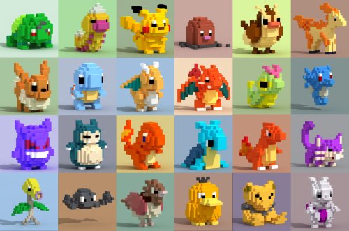 retronator:  These are just some of the amazing voxel artworks you will find in my latest and best ever Retronator Magazine article:Pixels and Voxels, the long answer