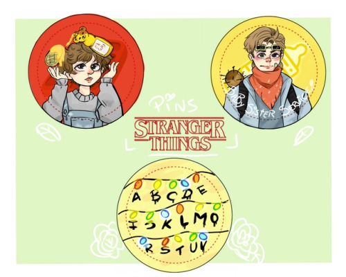 Stranger things pins ideas  ✧✧✧ ✧✧✧ DevianART: kanrrabaskerville.deviantart.com/Instagram: Ka