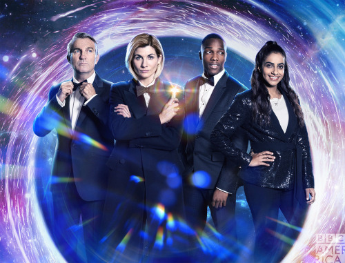 doctorwho:Saving the universe has never looked so good.‘Spyfall’ premieres New Year’s Day at 8/7c on