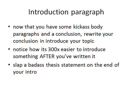 wittacism: It’s essay writing season for tons of students! After being a college writing tutor for 