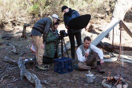 (Watch Out) Boy Music Video BTS: Cameron’s SceneThe second (and last) day opened to a similarly earl