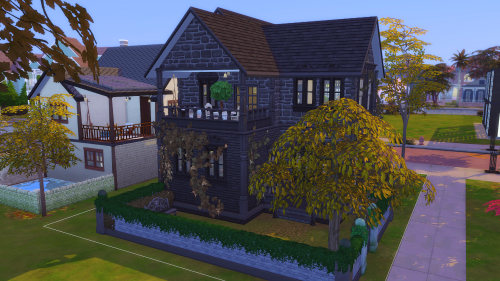 Dark academia house, for my dark academia sim ~ Madison ~ Interior shots coming soon!wcif friendly!