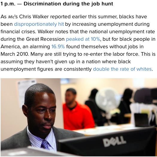 micdotcom:  What a day in the life of a Black man in America is really like  Most